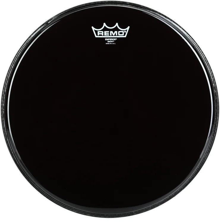 Remo Emperor Ebony Drumhead - 14-inch
