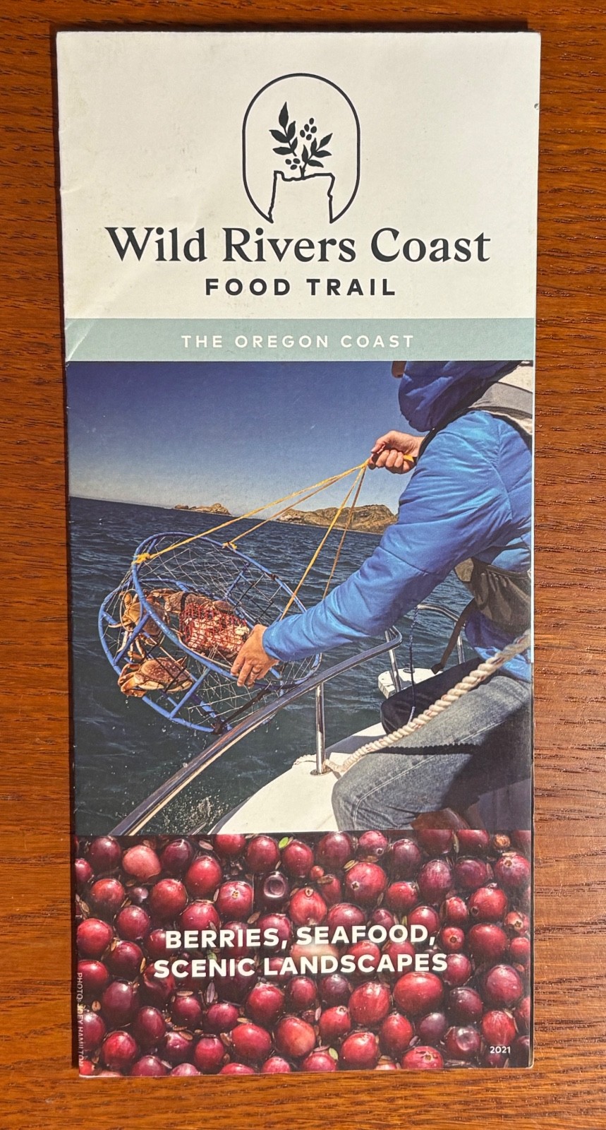 Wild Rivers Coast Food Trail Oregon Brochure