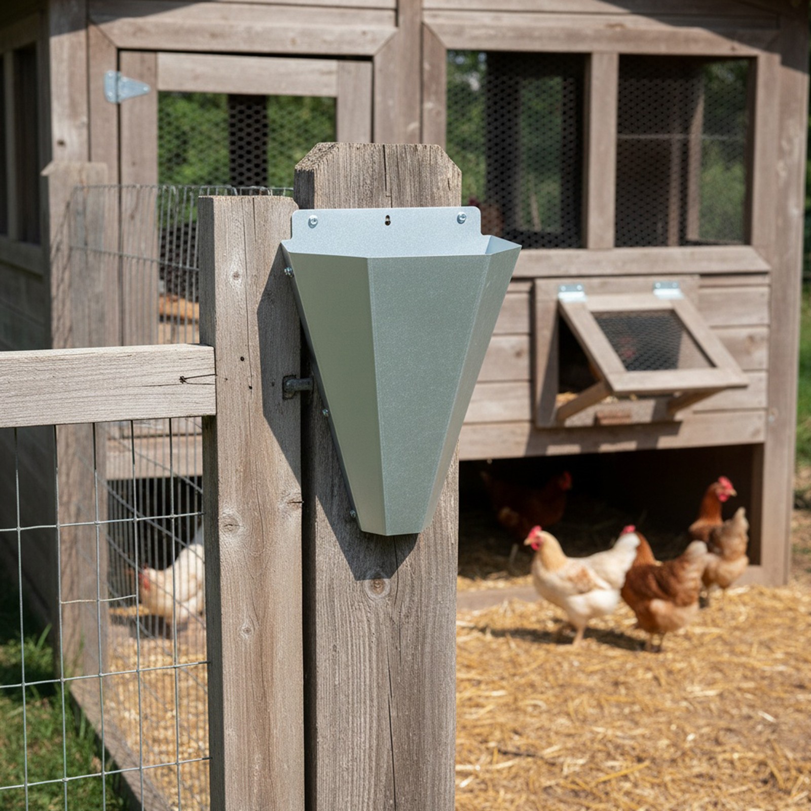 Metal Medium Chicken Cone Poultry Restraining and Processing Tool for Poultry