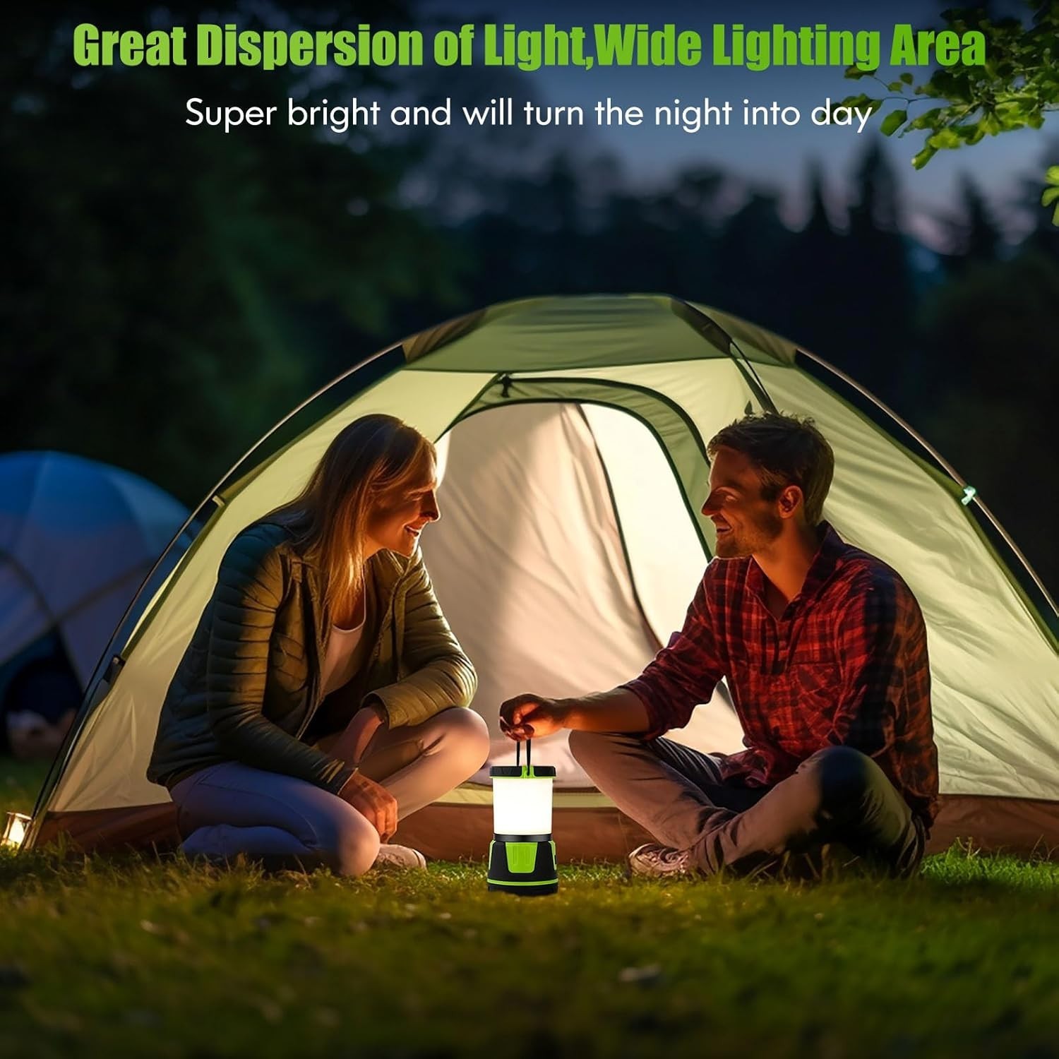 Versatile 3000 Lumen LED Lantern with 5 Light Modes - Perfect for Emergencies