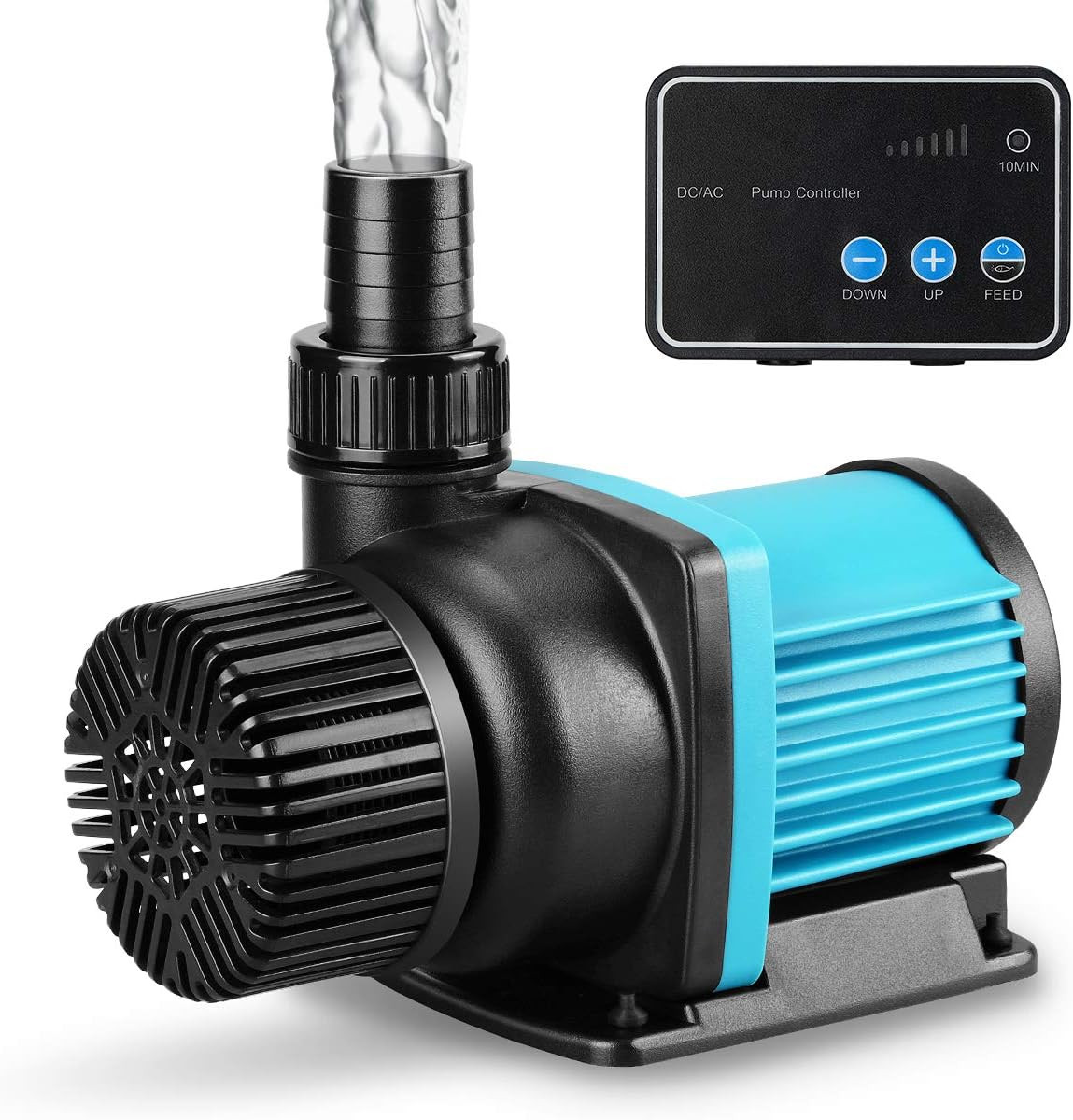3170 GPH Aquarium 24V DC Water Pump with Controller, Submersible Return Pump for