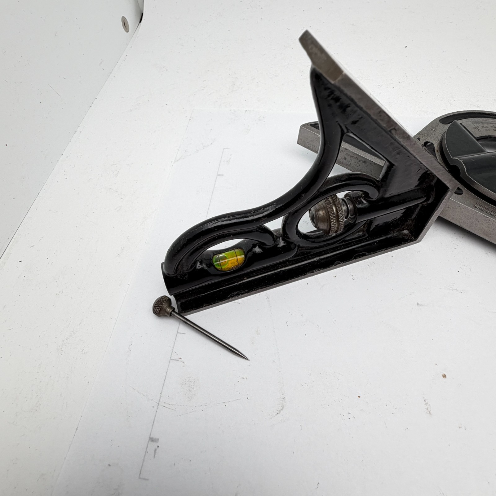Preowned 12" UNION TOOL Co. Combination Square & Centrefinder Machinists