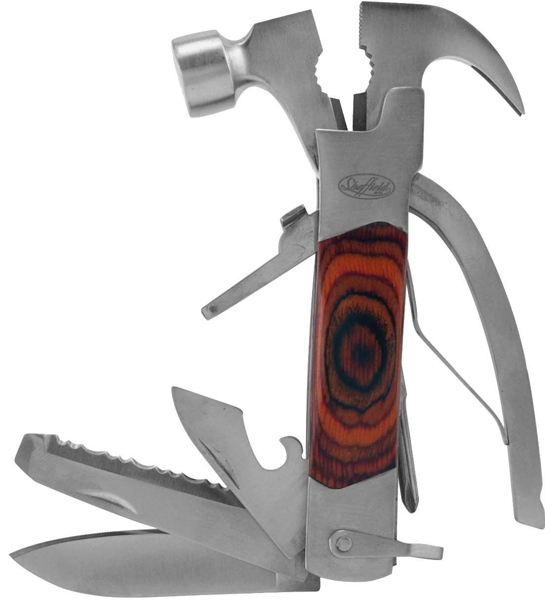 Sheffield 12913 14-in-1 Hammer Multi Tool, New