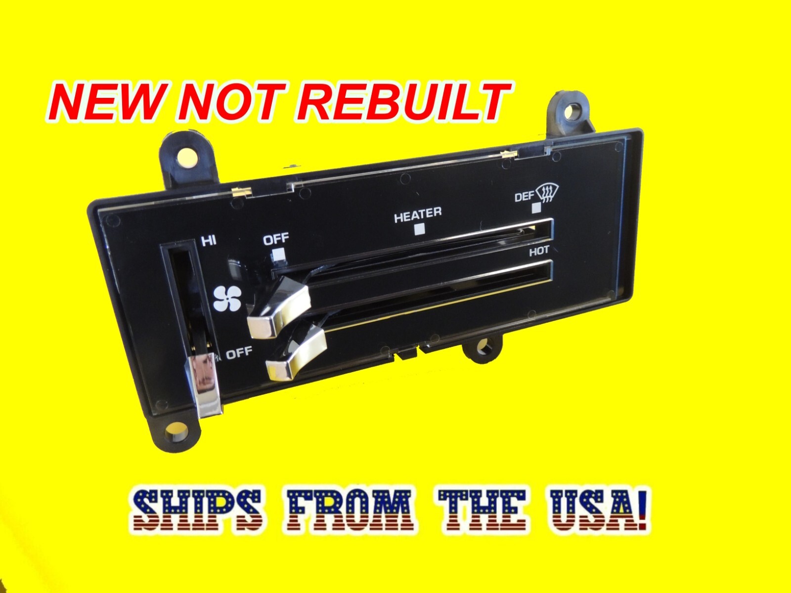 HVAC Heater w/o AC Control Switch Assembly For 1983 1991 83 91 Chevy C K GMC