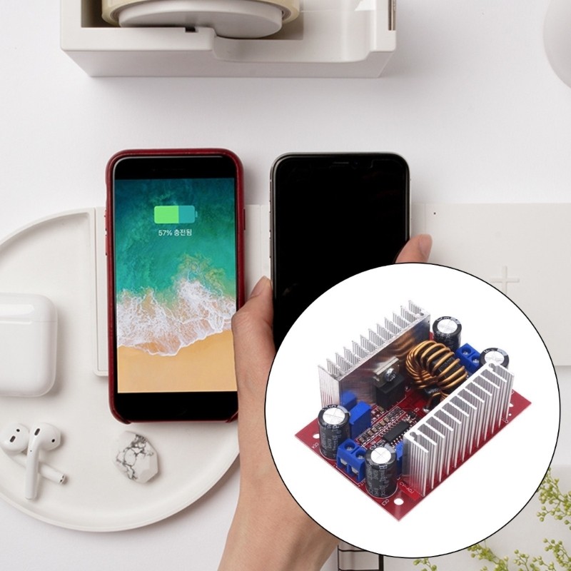 High Output DC400W 15A Boost Converters Board for Versatile Power Solution