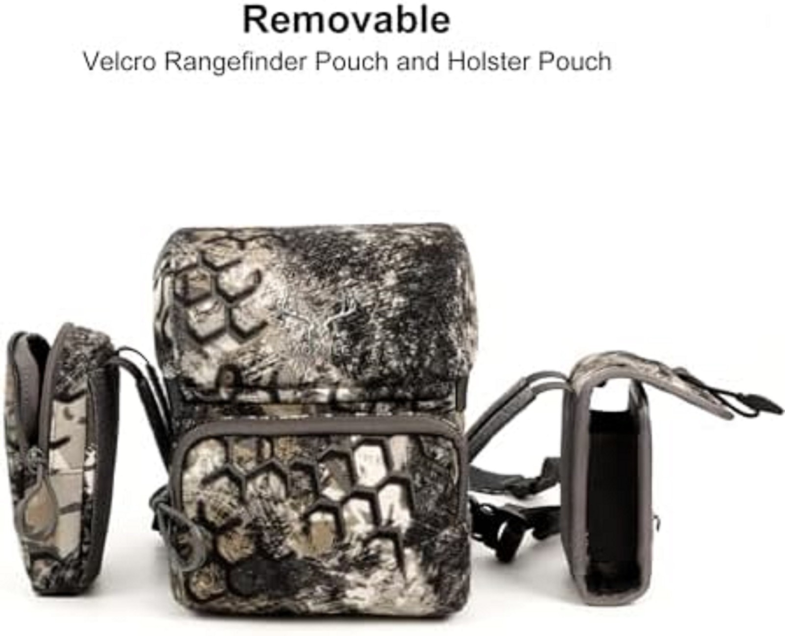Binocular Harness Chest Pack: Bino Case with Rangefinder Pocket