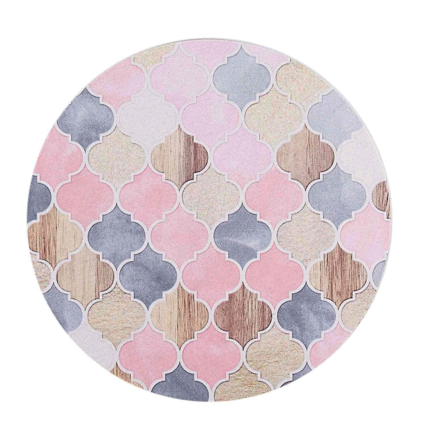 Henrty Maus Pad rutschfest, Sicher, Ungiftig, 22X22Cm (Rosa)