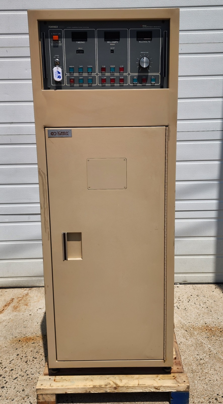 Torrex / Scan-Ray 48" 150kV  X-Ray Cabinet Good [Used] working condition NDT
