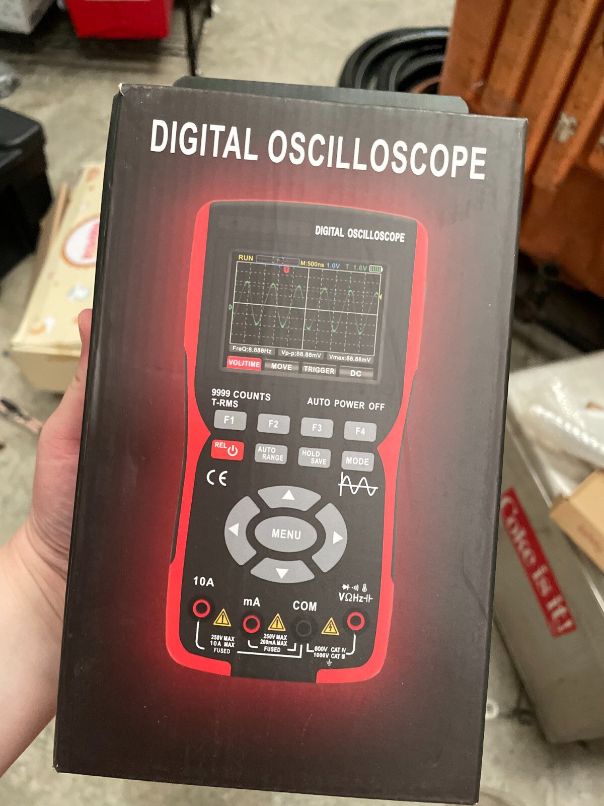 ZT-702S Digital Oscilloscope Multimeter AC/DC Voltmeter Ammeter Ohmmeter