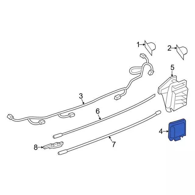 Genuine Ford Blind Spot Radar ML3Z-14C689-H