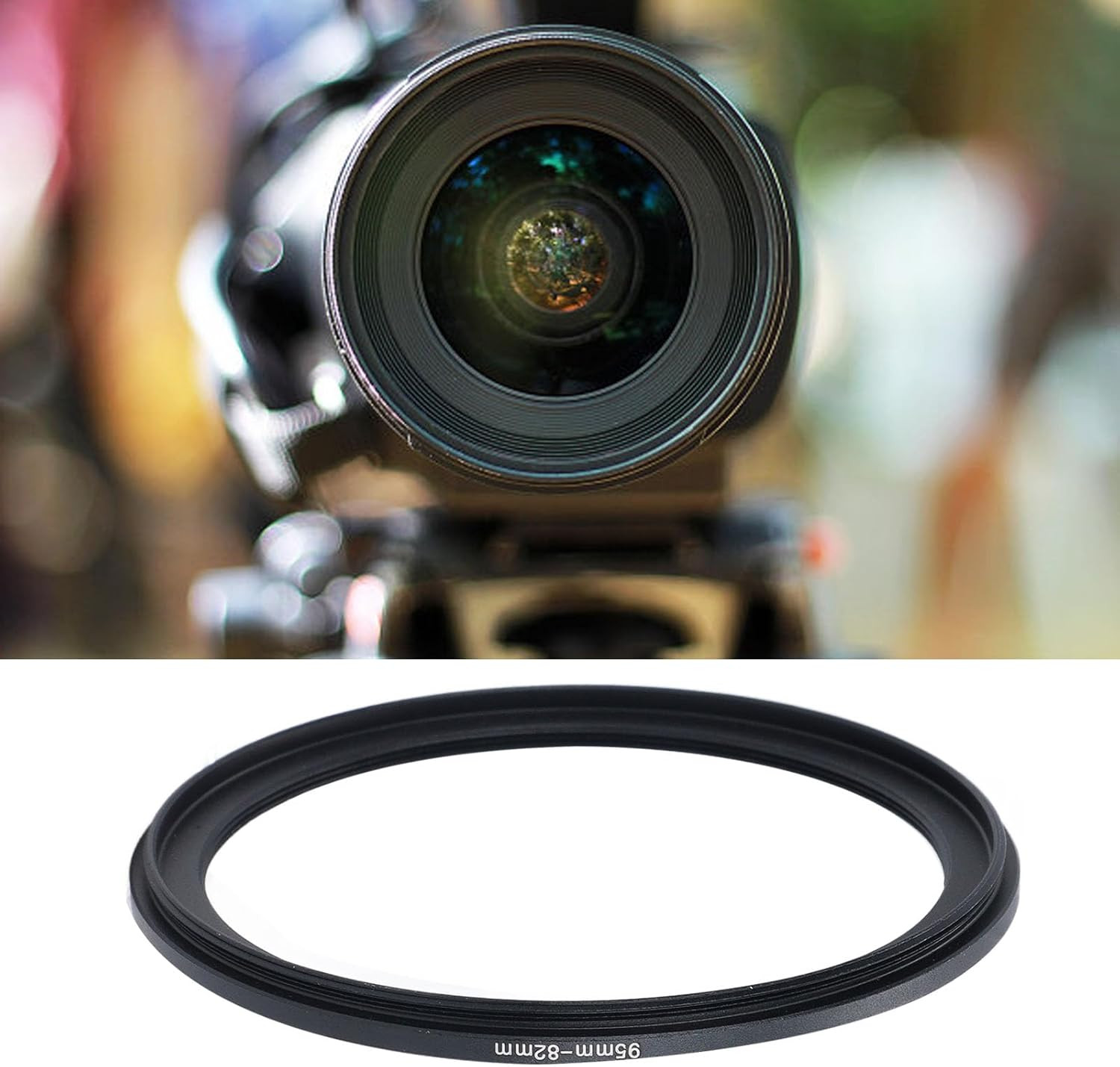 95Mm to 82Mm Filter Ring Adapter,Step down Filters Ring,Camera Lens Filter Metal