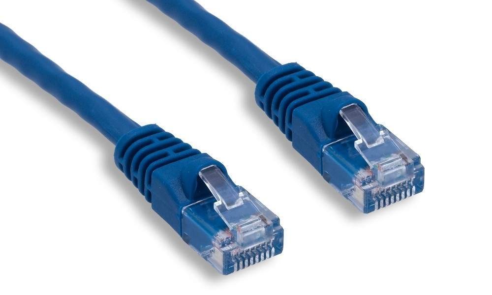 10FT CAT5e Ethernet RJ45 Network Cable Blue