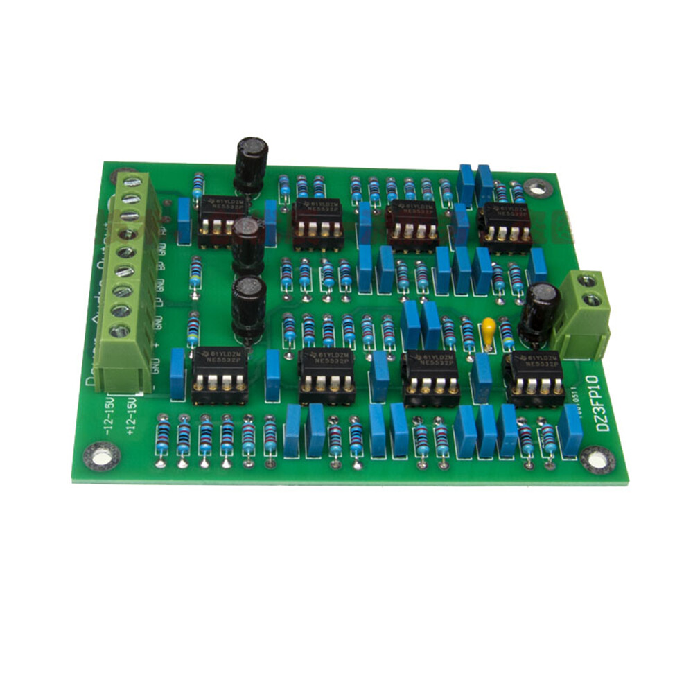 Preamp NE5532 Op Customized Three-Frequency Divider Treble Midrange Bass Output