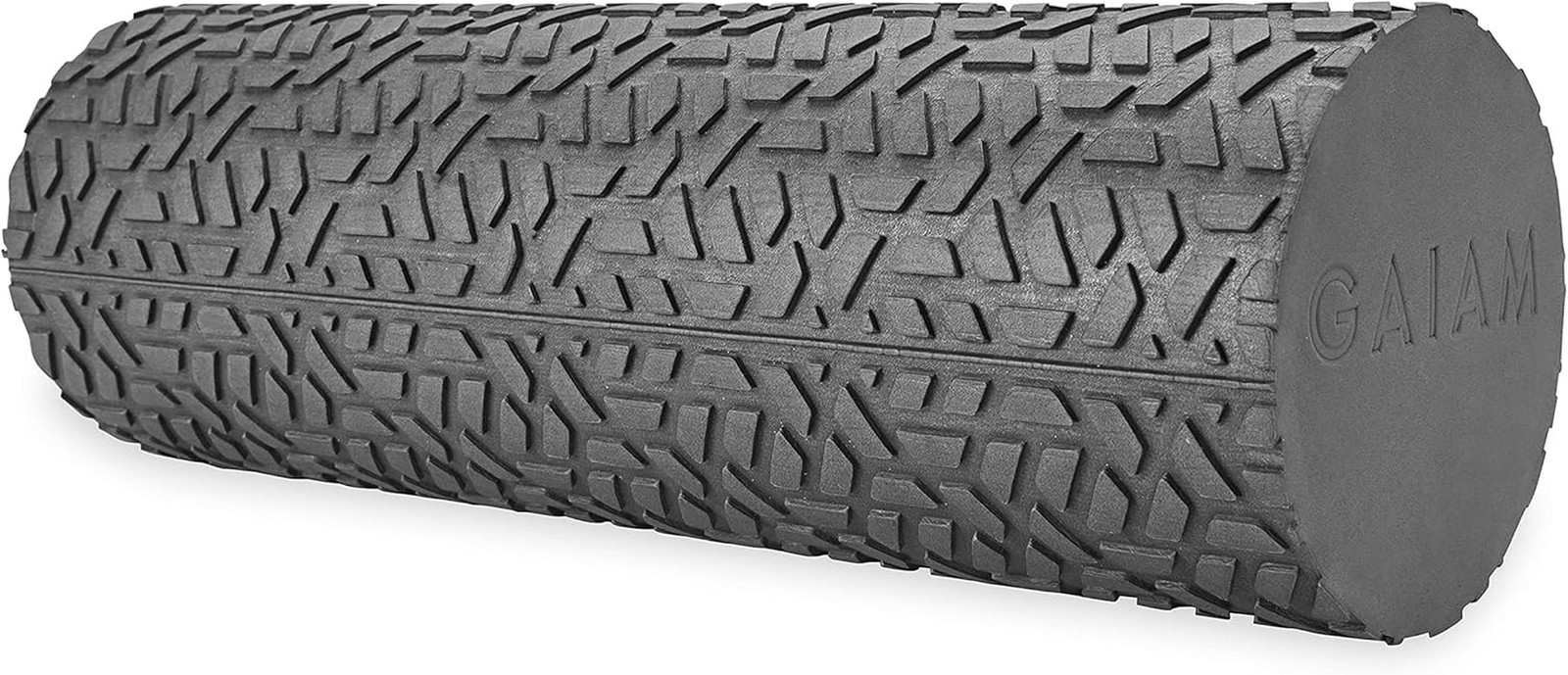 Gaiam Restore Compact Textured Foam Roller, 12", Muscle Recovery | 12"L X 4" Dia