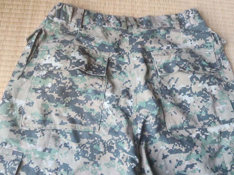 ROK Korean Special Warfare Command Doksa pixelated Camouflage Pants