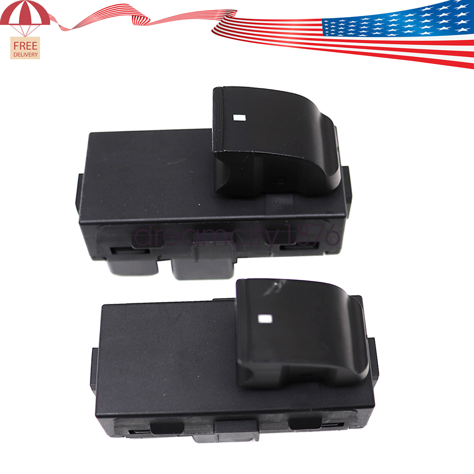 Rear Left & Right Power Window Switch for Buick Enclave Chevy Silverado 1500 GMC