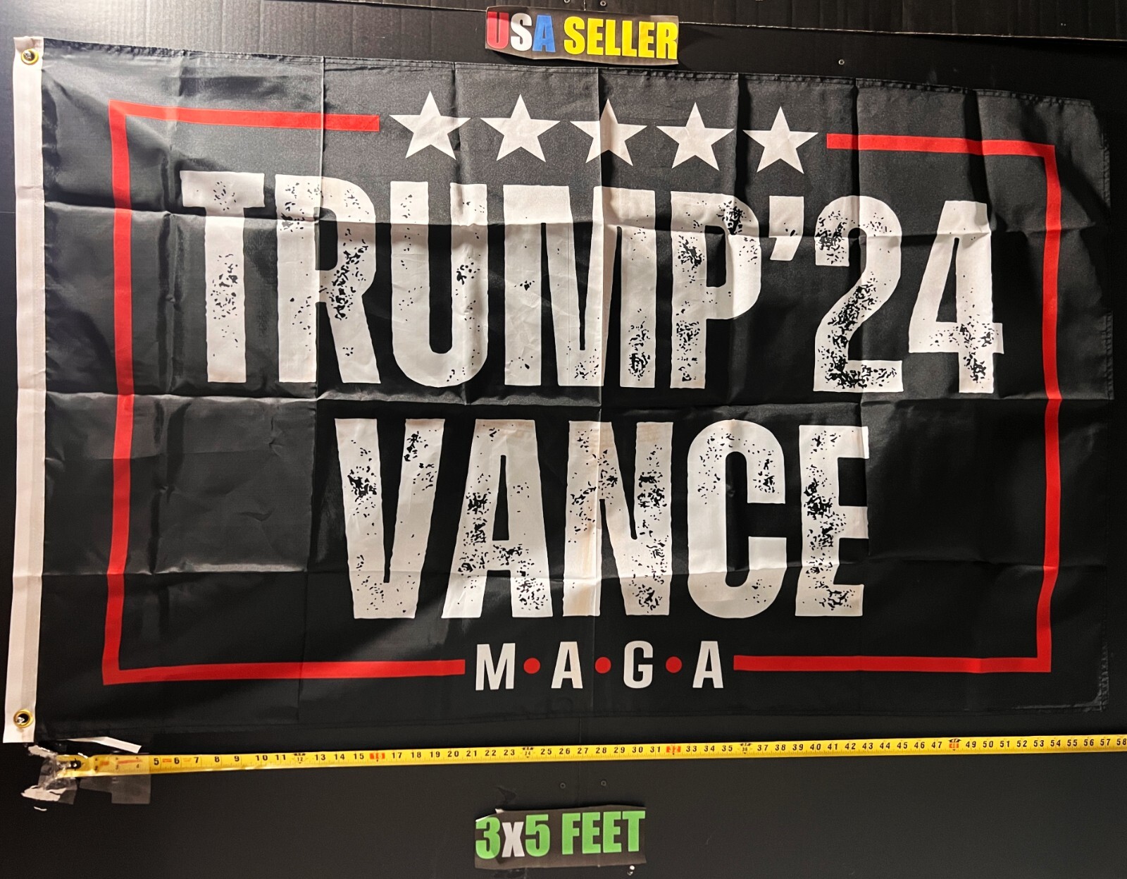Trump Vance Flag FREE USA SHIP d Beer President America Republican USA Sign 3x5'