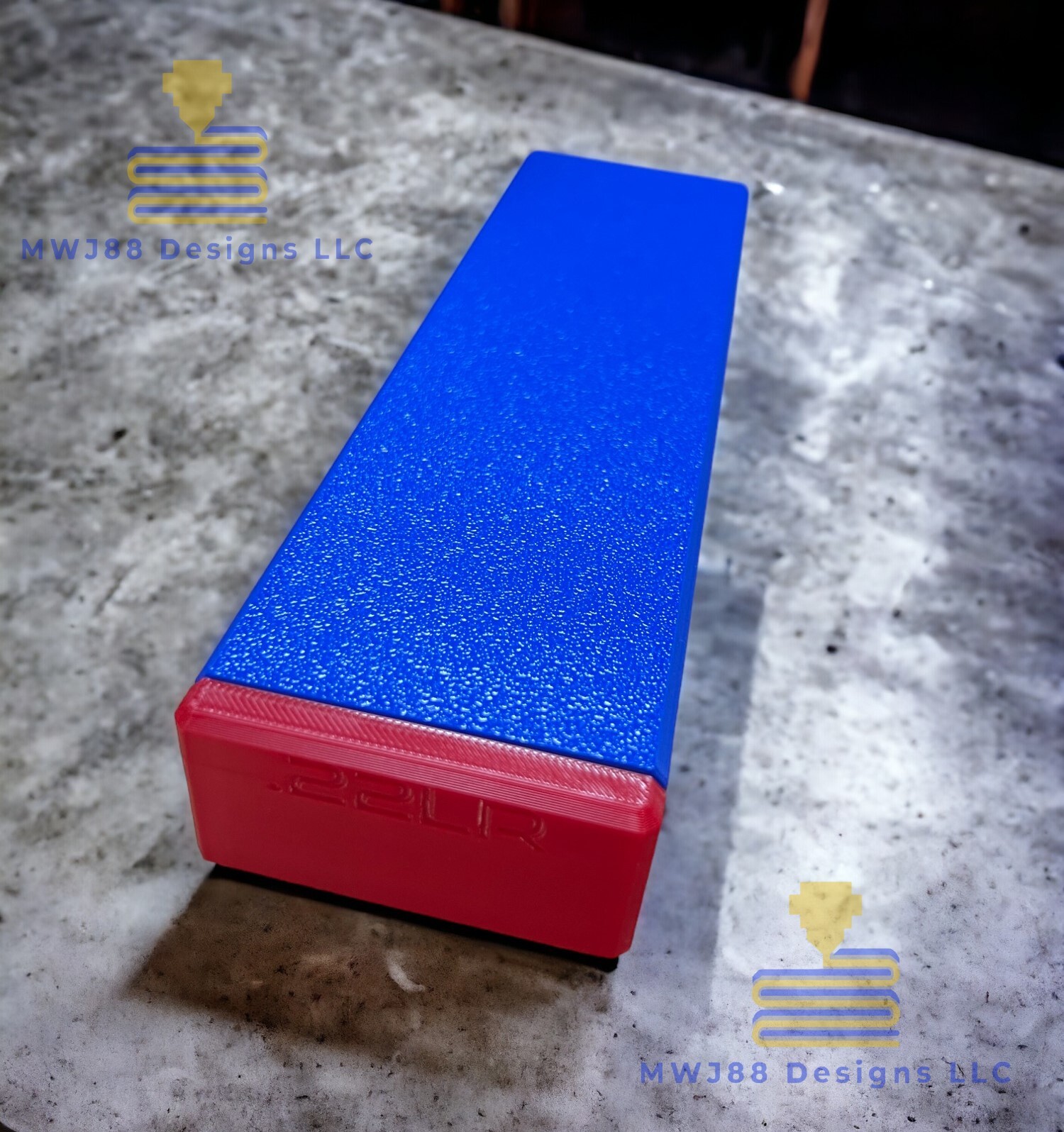 Multi Color Sliding .22lr Ammo Storage Box Case - 100rd Round - Multiple Colors!