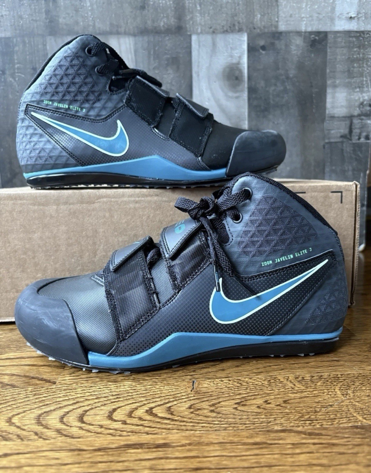 Nike Zoom Javelin Elite 3 Mens 10 Black Track and Field NEW FZ9626-001