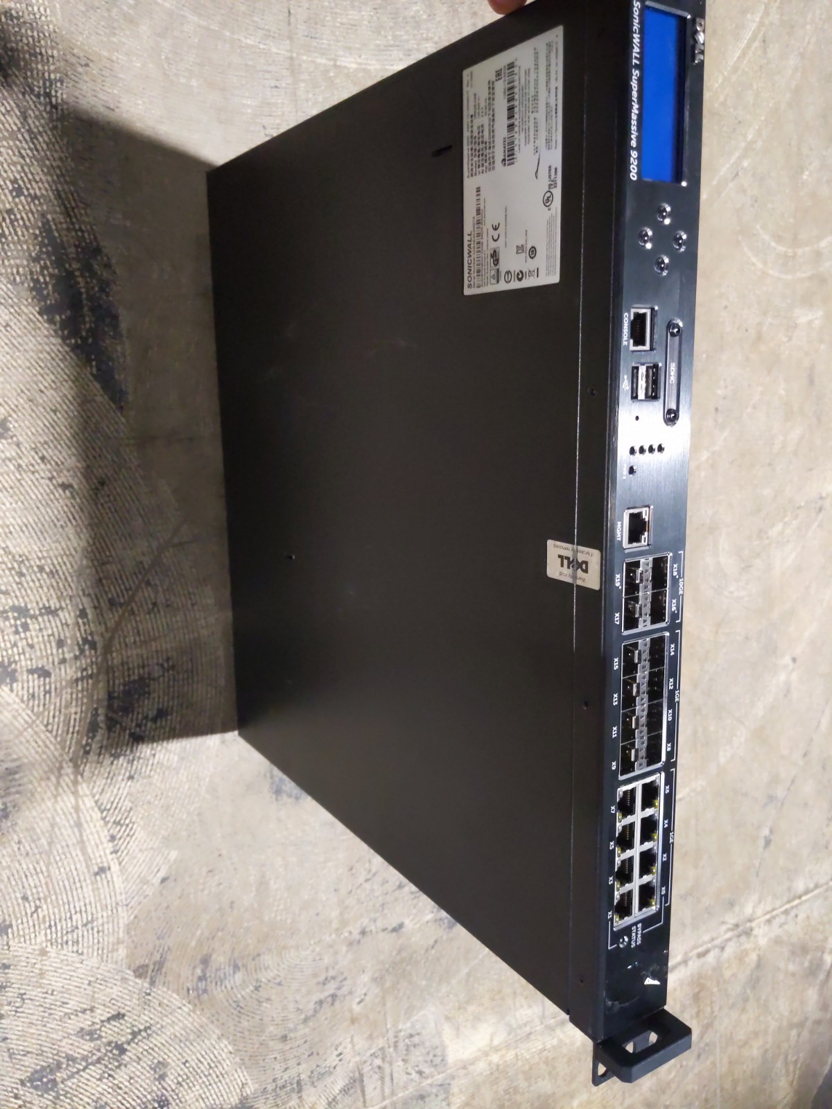 Dell SonicWall SuperMassive 9200 Next-Gen Firewall C0EAE4CD4D7A Untested