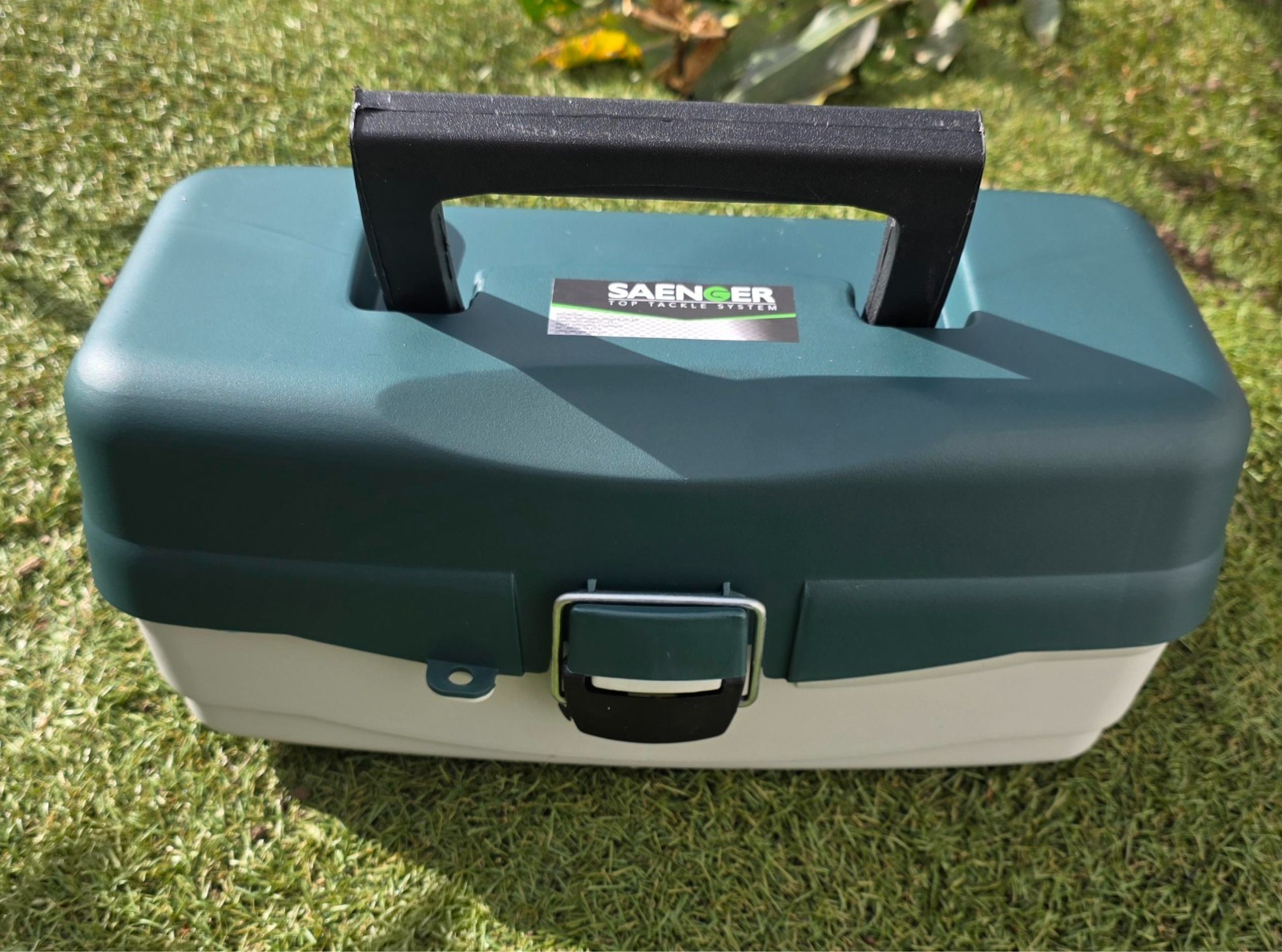 FISHING TACKLE TOOL BOX 1 TRAY STRONG SAENGER * RRP £22.99 * SEA CARP MATCH