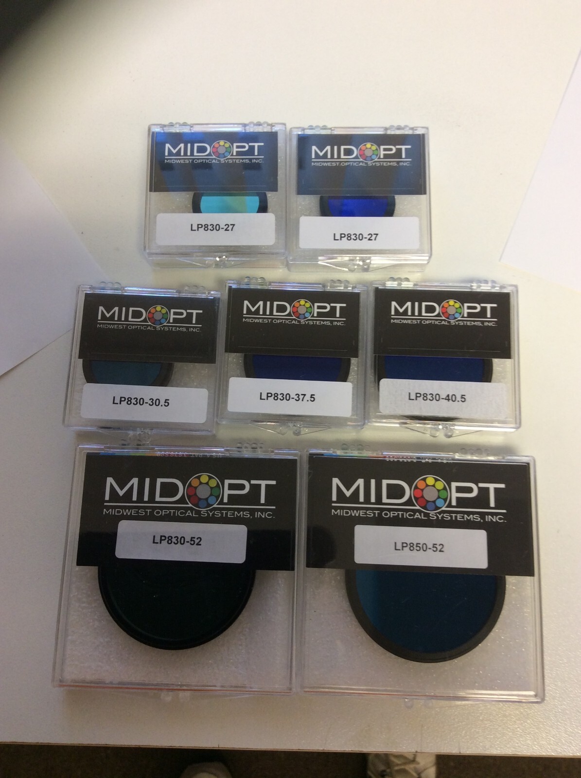 LP815 LP830 LP850 MIDWEST OPTICAL MIDOPT LONGPASS