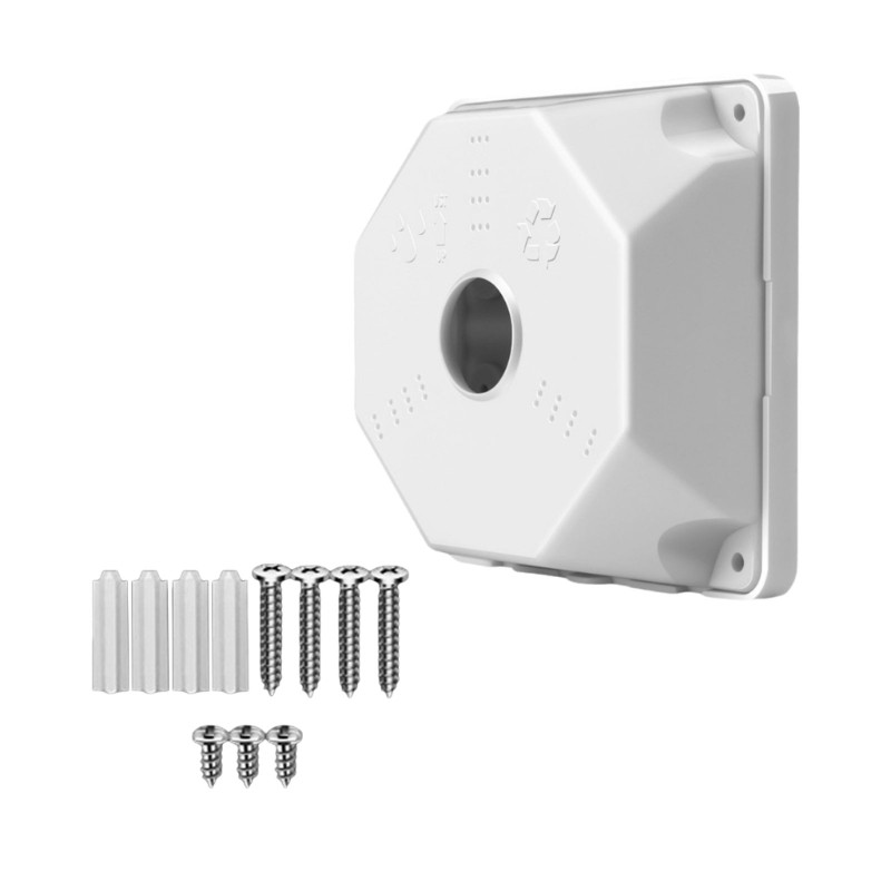 Waterproof Junction Box for Camera Camera Mount Bracket Support Long-Terms Use