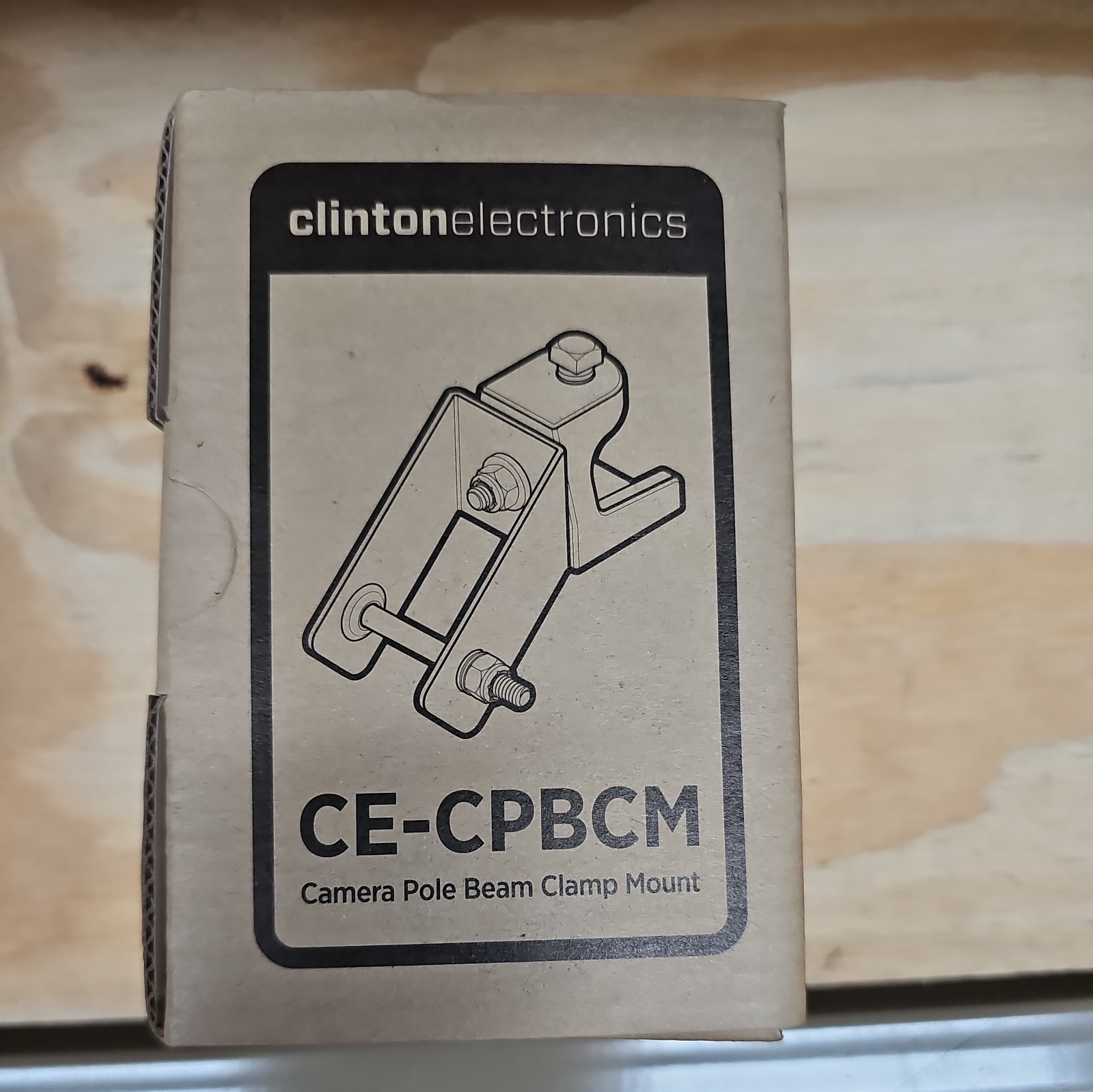 Clinton Electronics CE-CPBCM Beam Clamp Mount for Telescoping Camera #3