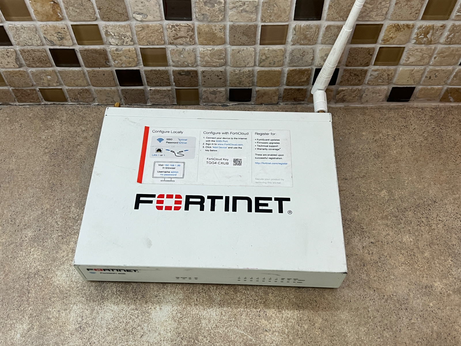 Fortinet FWF-60E FortiWiFi-60E Network Security Appliance