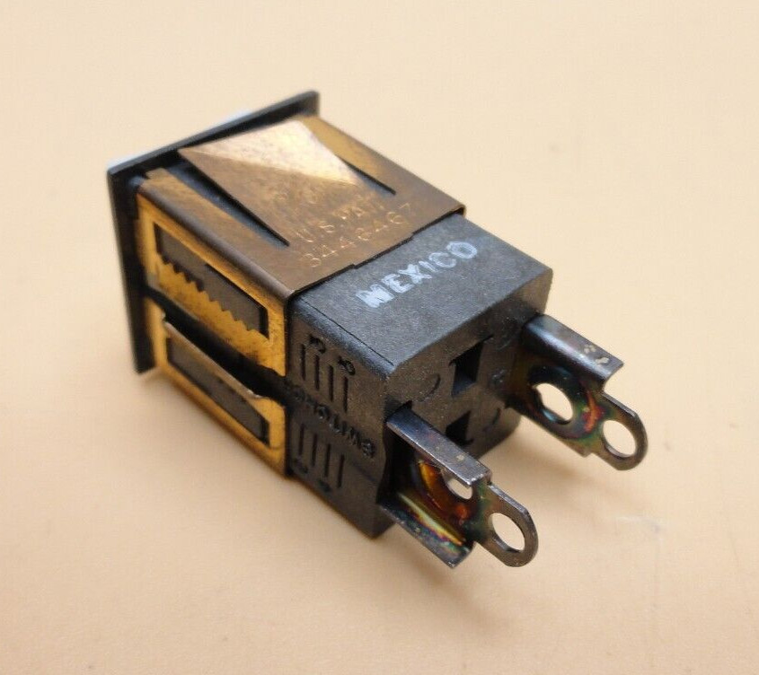 SWITCH CRAFT MOMENTARY PUSH SWITCH PANEL MOUNT (QTY 2 )