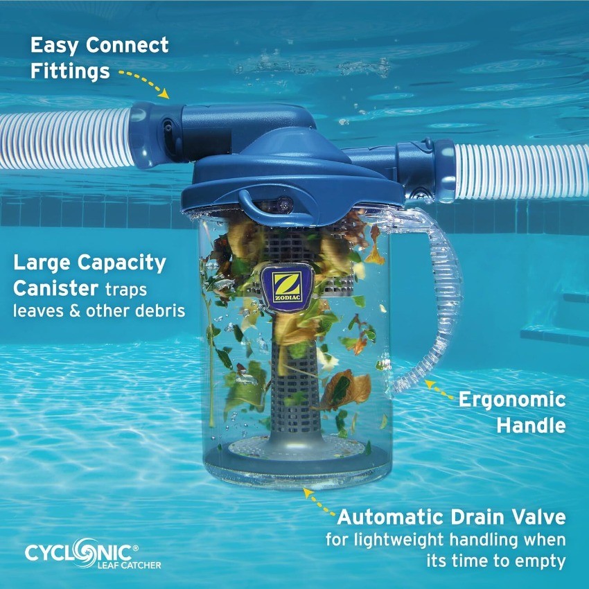 Zodiac Cyclonic Pool Cleaner Automatic Leaf Catcher Canister flash sale