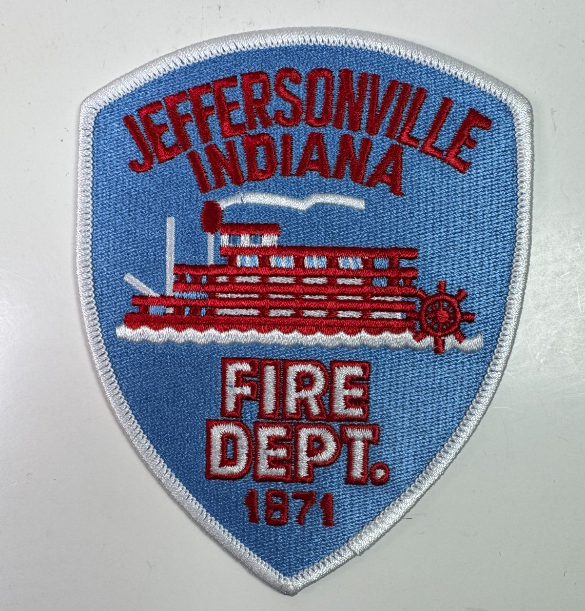 Jeffersonville Fire Indiana IN Riverboat Patch AA8