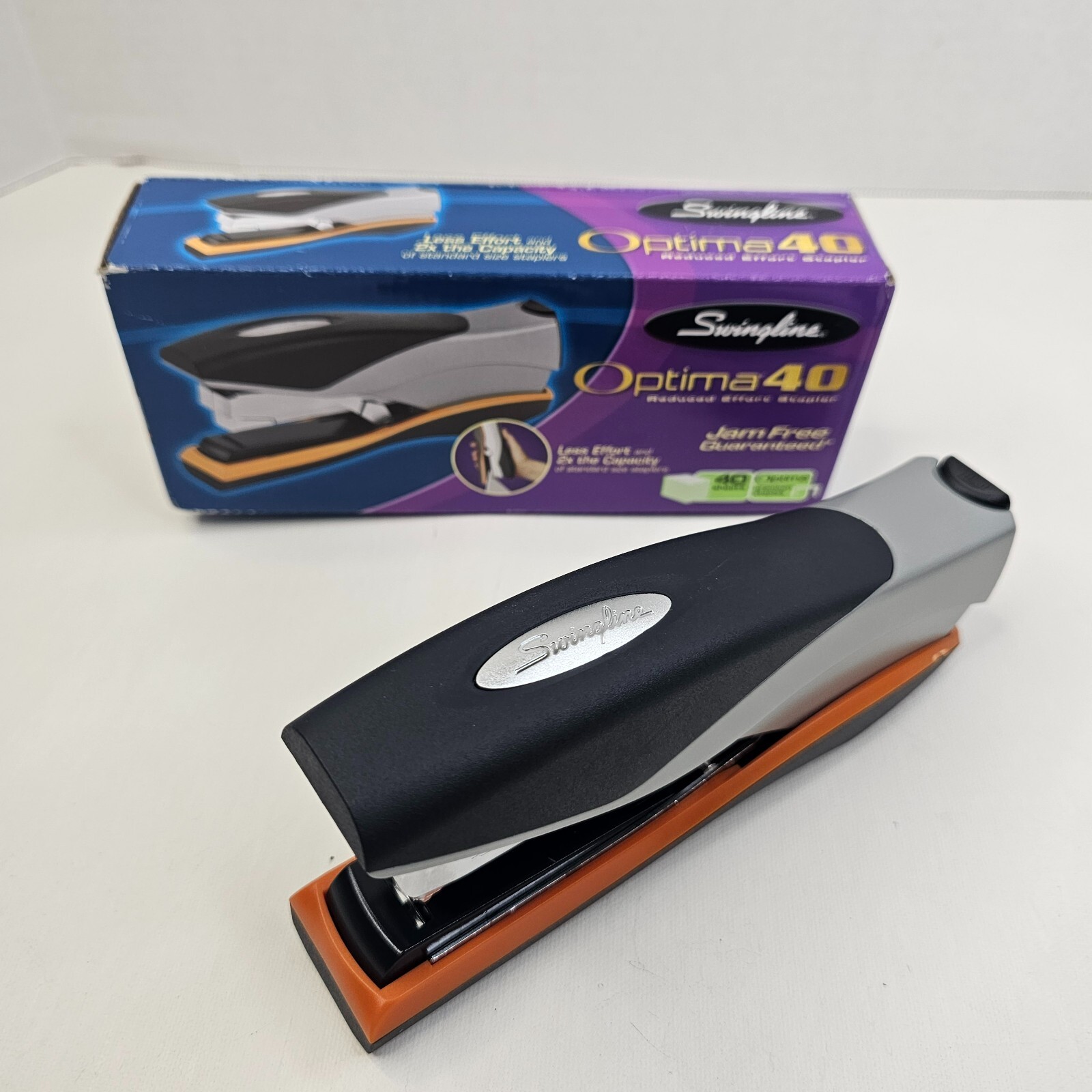 Swingline Optima 40 Desk Stapler Premium Reduce Effort
