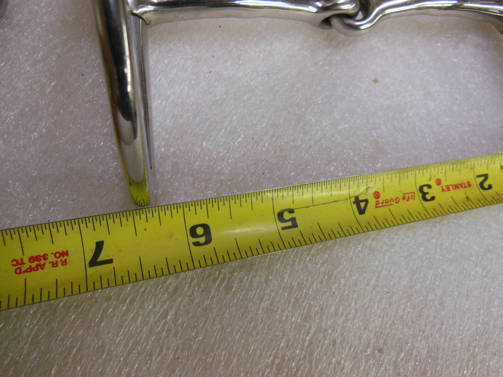 6" SNAFFLE BIT with D-Ring - NEW w/o Tag