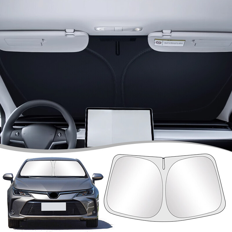 Custom For 2019-2025 Toyota Corolla Windshield Sun Shade Visor Cover UV Block