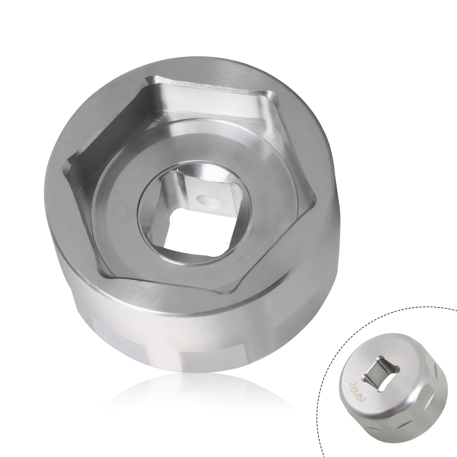 26mm Bike Fork Topcap Ratchet Socket for 32/34 Series Mountain Bike