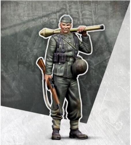 Unpainted 1/35 Resin Model  soldier reading the newspaper 2223KK