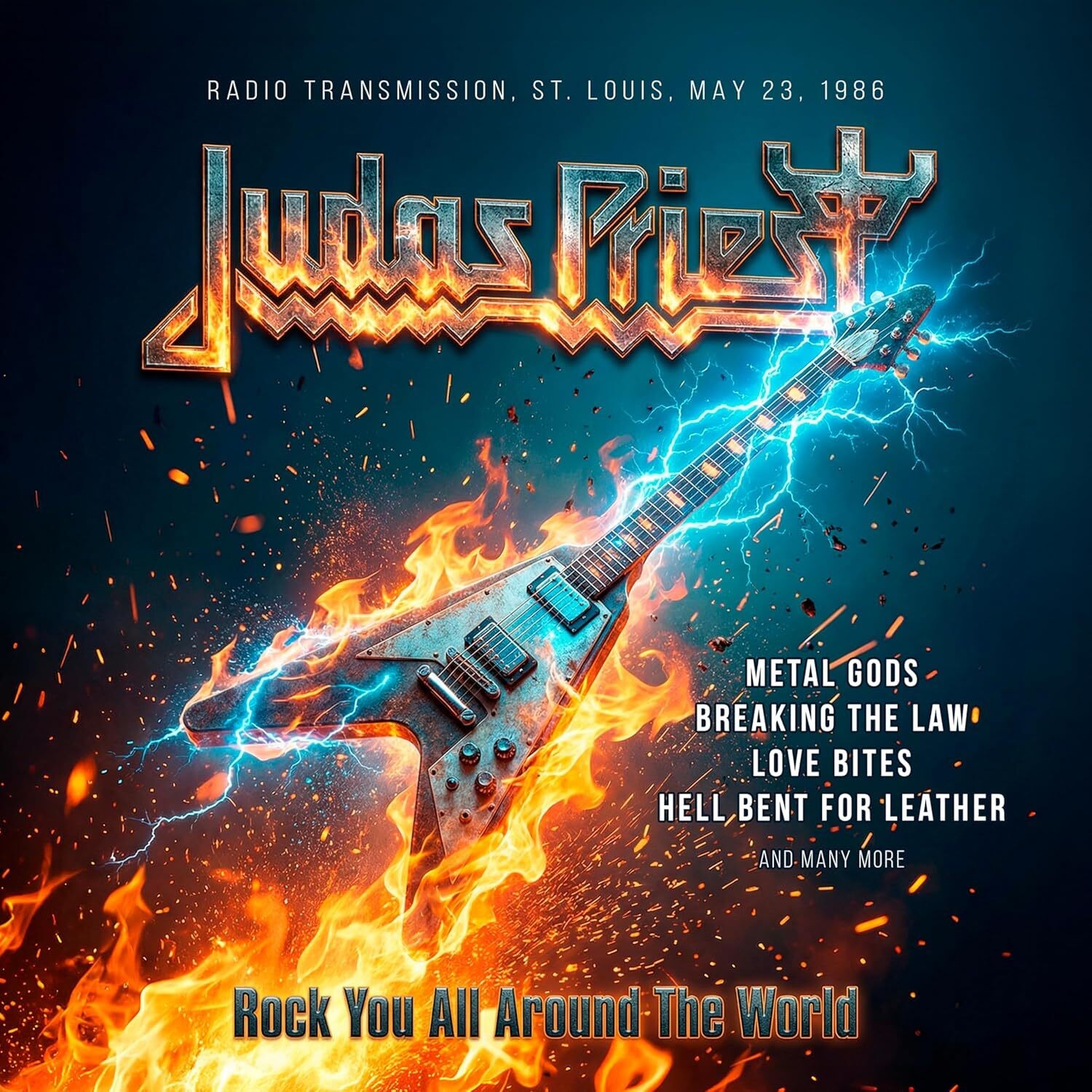 Judas Priest Rock You All Around the World: Radio Transmission, St. Louis,  (CD)