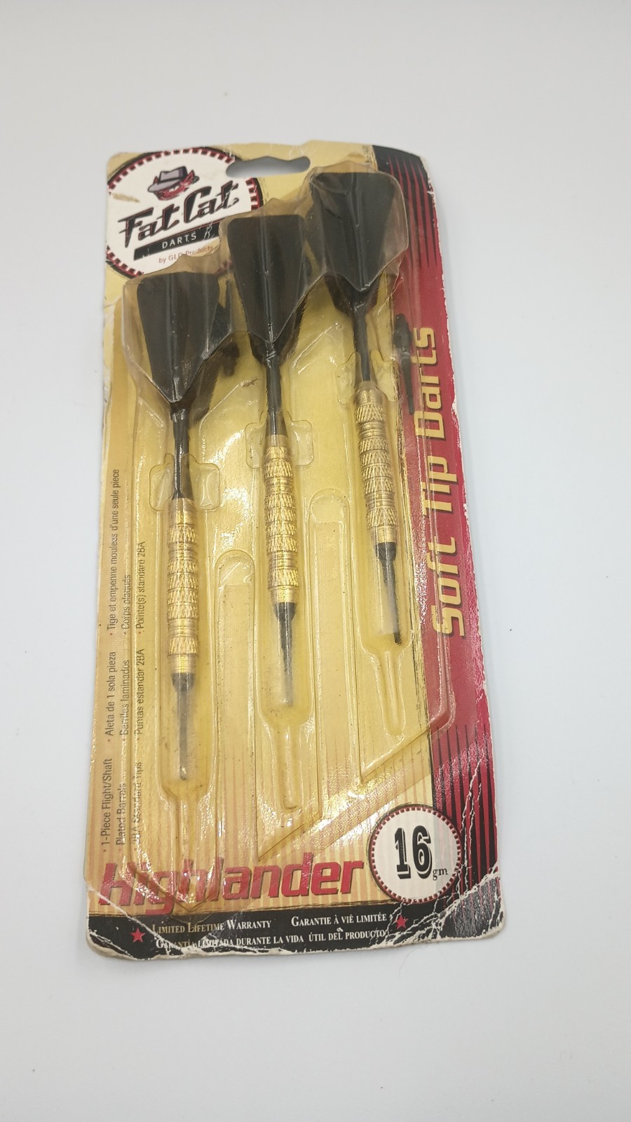 Vintage Fat Cat Warrior Soft Tip Darts 16g