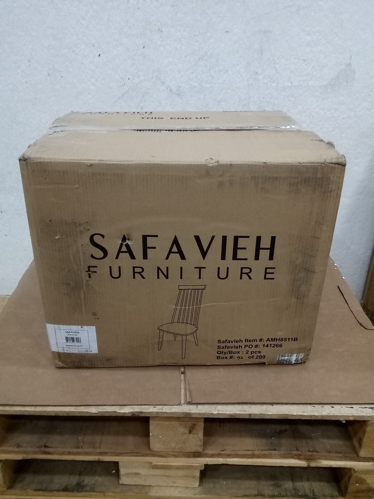 Safavieh BURRIS SIDE CHAIR, Reduced Price 2172725012 AMH8511B
