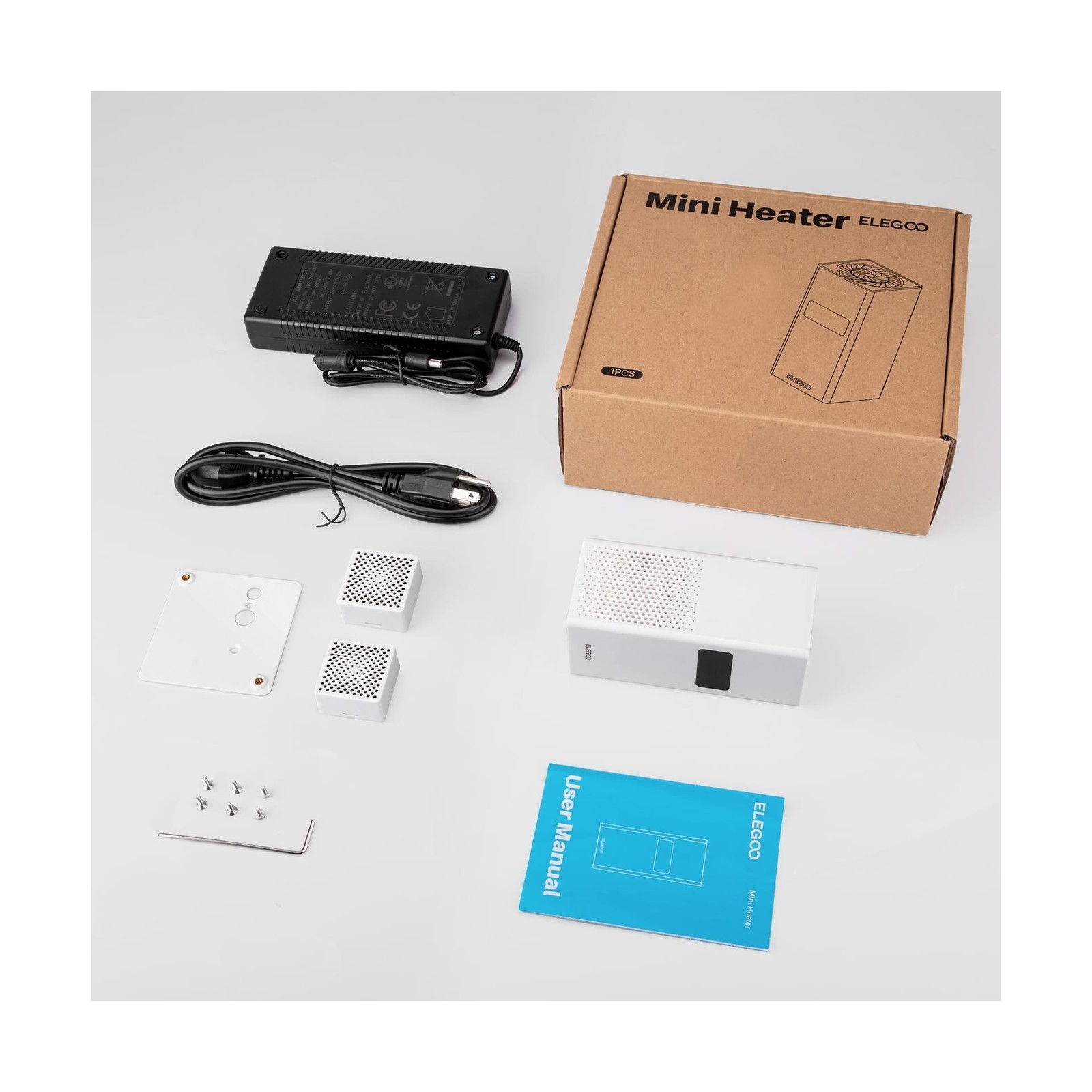 ELEGOO Smart Mini Heater for Resin 3D Printer, Intelligent Temperature Contro
