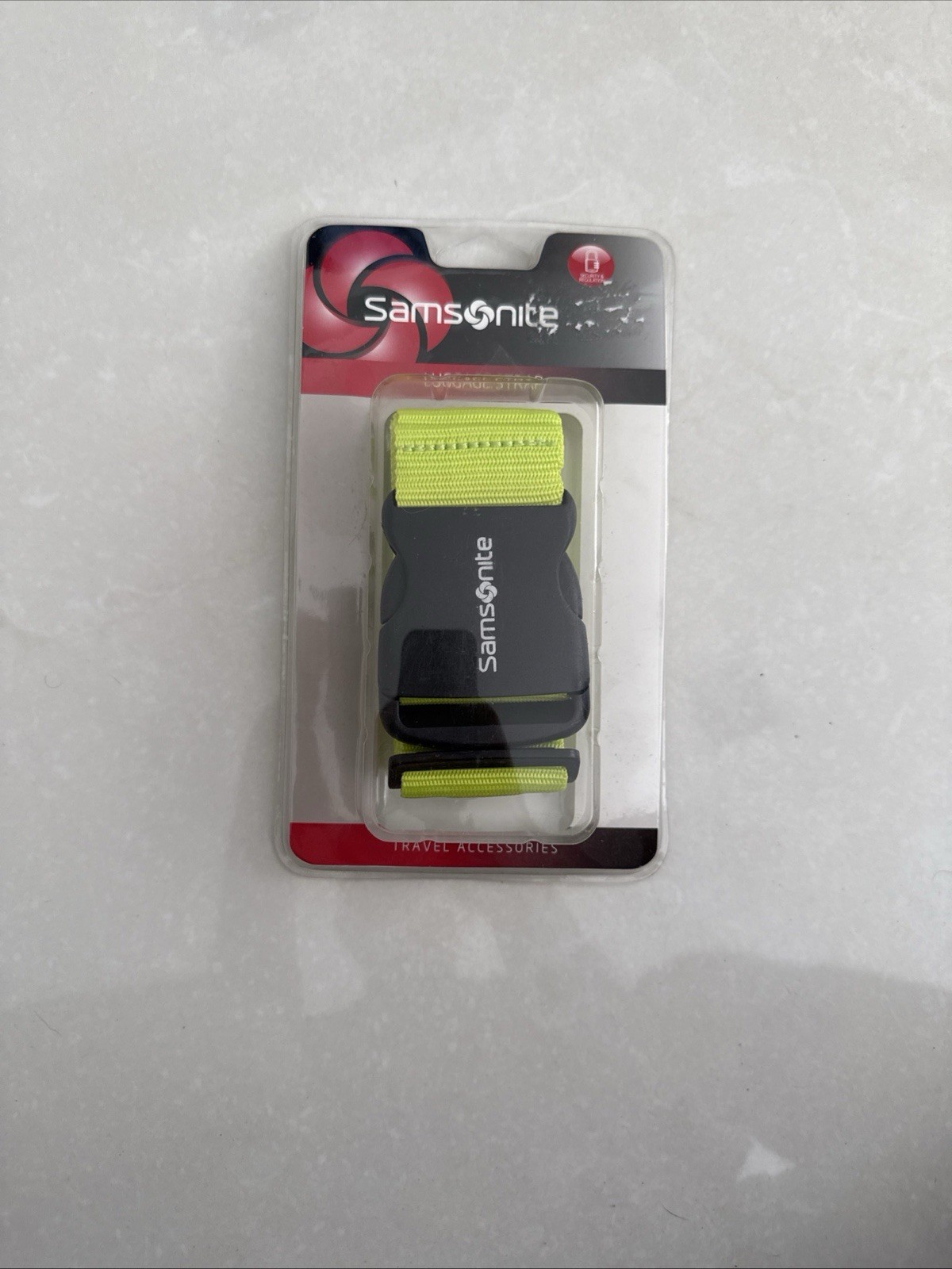 Samsonite Luggage Strap Up To 72" Neon Lime Green 45052-1609 - NEW