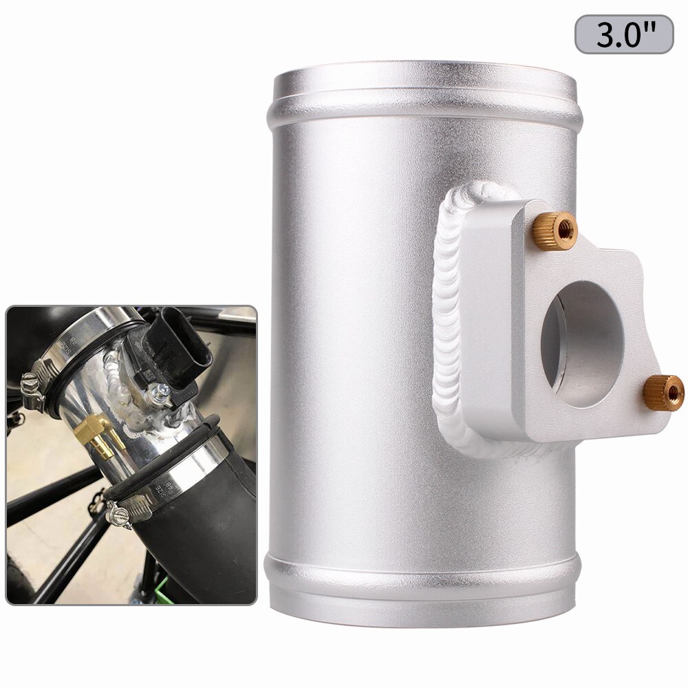 76mm Mass Air Flow Sensor Adapter Intake Pipe Tube For Honda/Subaru/Mazda
