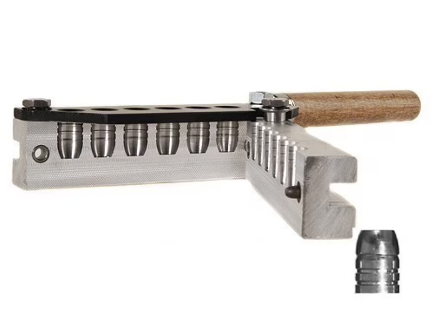 Lee 6 Cavity Bullet Mold 452-255-RF 45 ACP, 45 Auto Rim, 45 Colt (Long Colt)