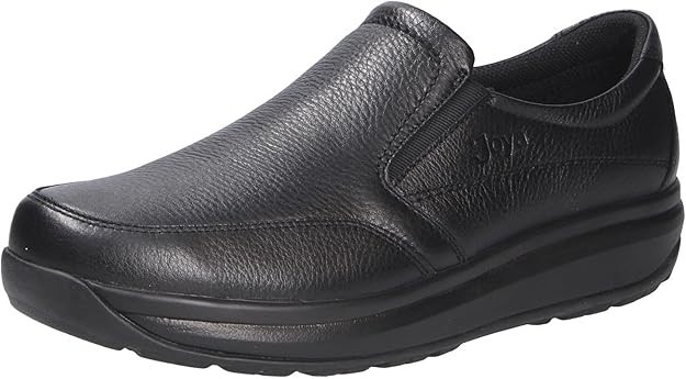 New Joya Traveler II Black Mens Slip on Loafer Rocker Comfort Casual Shoe