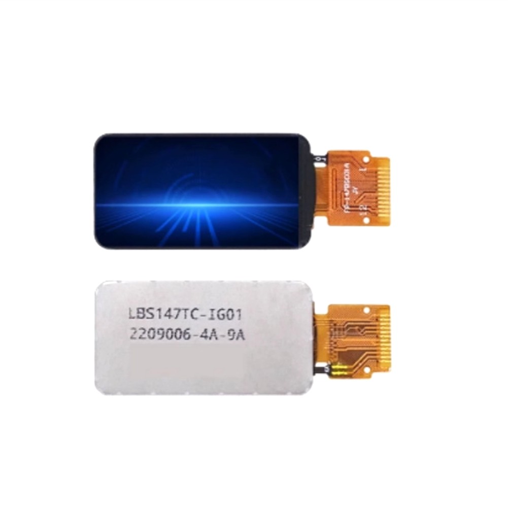 LCD Module 1.47 Inch 12PIN UART Interface 2-5.5V 8A LCD Screen Welding BOE U2M5
