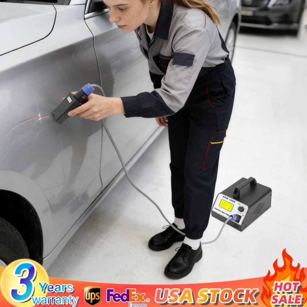 Electromagnetic Dent Repair Instrument Auto Body Dents Remover Tool W/lcd Screen