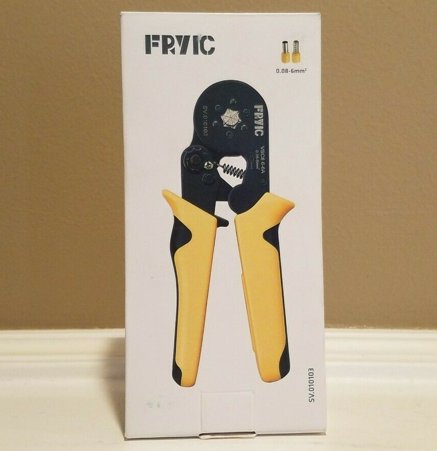 Fryic Hexagonal Self-Adjusting Crimping Plier VSC8 6-6A for 28-10 AWG * NEW NIB