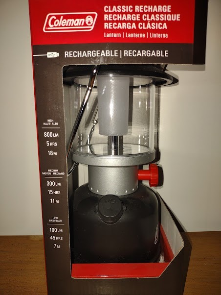 Coleman 800 Lumens Classic Rechargeable LED Lantern - 2 pk