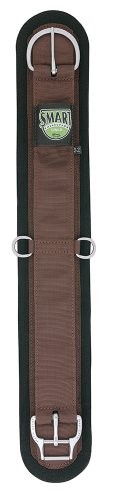 Smart Cinch 30 Inch Brown Durable Poly Webbing Buckle for Trail Riding